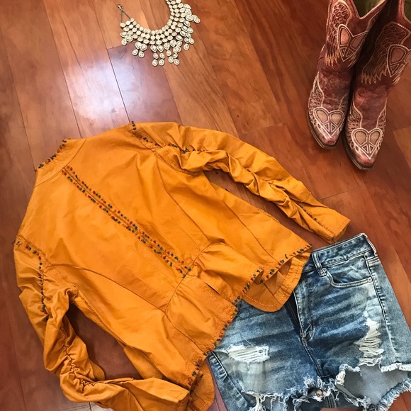 Beautiful leather jacket - Picture 2 of 2